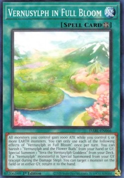 Vernusylph in Full Bloom - Darkwing Blast (Common) [DABL-066]
