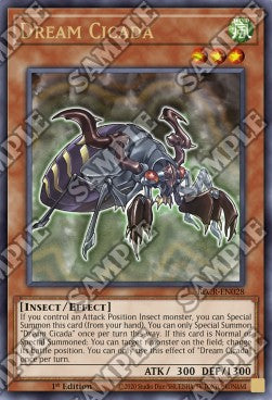 Dream Cicada - Battles of Legend: Crystal Revenge (Ultra Rare) [BLCR-028]