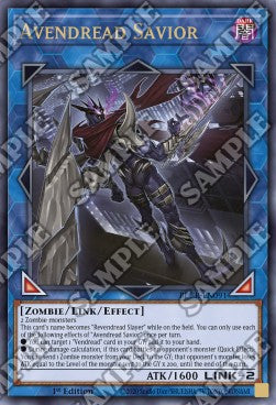 Avendread Savior - Battles of Legend: Crystal Revenge (Ultra Rare) [BLCR-091]
