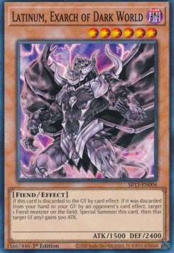 Latinum, Exarch of Dark World - Structure Deck: Dark World (Common) [SR13-006]