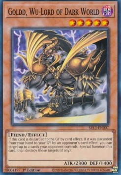 Goldd, Wu-Lord of Dark World - Structure Deck: Dark World (Common) [SR13-007]
