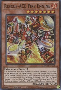Rescue-ACE Fire Engine - Amazing Defenders (Super Rare) [AMDE-006]