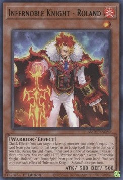 Infernoble Knight - Roland - Amazing Defenders (Rare) [AMDE-050]