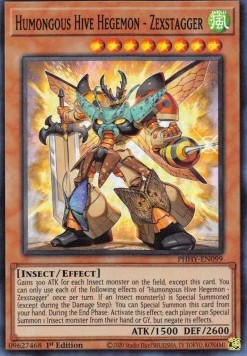 Humongous Hive Hegemon - Zexstagger - Photon Hypernova (Super Rare) [PHHY-099]