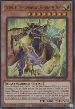 Orphebull the Harmonious Bullfighter Bard - Photon Hypernova (Ultra Rare) [PHHY-082]