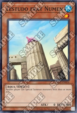 Testudo Erat Numen - OTS Tournament Pack 21 (Common) [OP21-014]
