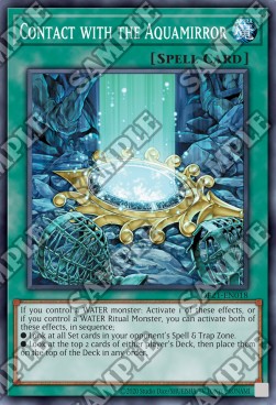 Contact with the Aquamirror - OTS Tournament Pack 21 (Common) [OP21-018]
