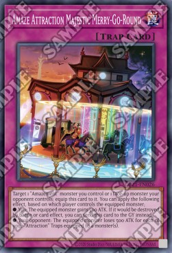 Amaze Attraction Majestic Merry-Go-Round - OTS Tournament Pack 21 (Common) [OP21-026]