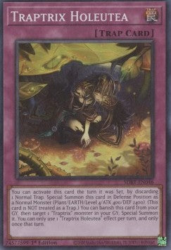 Traptrix Holeutea - Structure Deck: Beware of Traptrix (Super Rare) [SDBT-046]