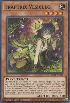 Traptrix Vesiculo - Structure Deck: Beware of Traptrix (Common) [SDBT-008]