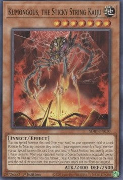 Kumongous, the Sticky String Kaiju - Structure Deck: Beware of Traptrix (Common) [SDBT-010]