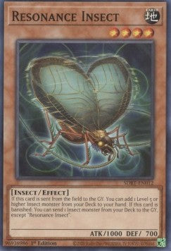 Resonance Insect - Structure Deck: Beware of Traptrix (Common) [SDBT-012]