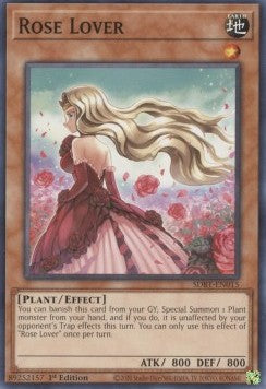 Rose Lover - Structure Deck: Beware of Traptrix (Common) [SDBT-015]