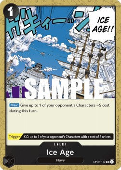 Ice Age (OP02-117) - Paramount War (Uncommon) [OP02-117]