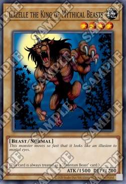 Gazelle the King of Mythical Beasts - Metal Raiders (25th Anniversary Edition) (Common) [MRD-25TH-124]