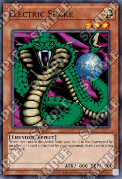 Electric Snake - Spell Ruler (25th Anniversary Edition) (Common) [SRL-25TH-008]