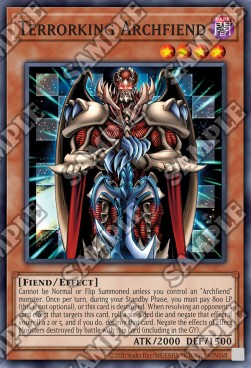 Terrorking Archfiend - Dark Crisis (25th Anniversary Edition) (Super Rare) [DCR-25TH-072]