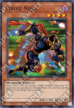 Strike Ninja - Invasion of Chaos (25th Anniversary Edition) (Ultra Rare) [IOC-25TH-007]