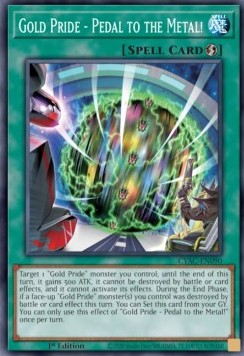 Gold Pride - Pedal to the Metal! - Cyberstorm Access (Common) [CYAC-090]