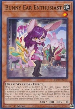 Bunny Ear Enthusiast - Cyberstorm Access (Common) [CYAC-032]