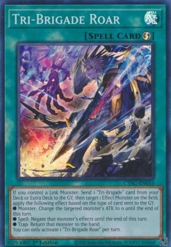 Tri-Brigade Roar - Cyberstorm Access (Super Rare) [CYAC-053]