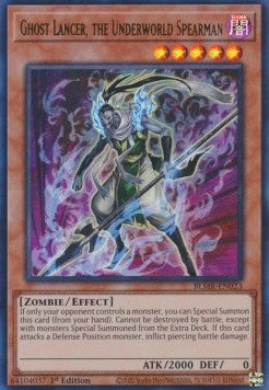 Ghost Lancer, the Underworld Spearman - Battles of Legend: Monstrous Revenge (Ultra Rare) [BLMR-023]