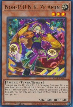 Noh-P.U.N.K. Ze Amin - Battles of Legend: Monstrous Revenge (Ultra Rare) [BLMR-062]