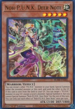 Noh-P.U.N.K. Deer Note - Battles of Legend: Monstrous Revenge (Ultra Rare) [BLMR-066]