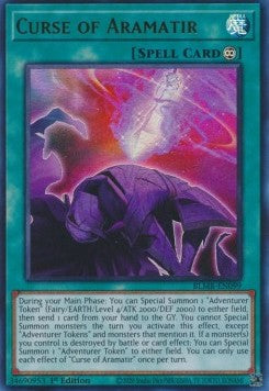 Curse of Aramatir - Battles of Legend: Monstrous Revenge (Ultra Rare) [BLMR-099]