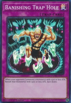 Banishing Trap Hole - Duelist Nexus (Super Rare) [DUNE-077]