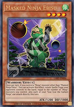 Masked Ninja Ebisu - Lost Art Promos (Ultra Rare) [LART-064]