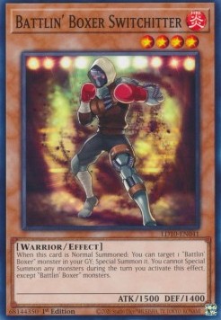 Battlin' Boxer Switchitter - Legendary Duelists: Soulburning Volcano (Common) [LD10-041]