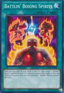 Battlin' Boxing Spirits - Legendary Duelists: Soulburning Volcano (Common) [LD10-045]