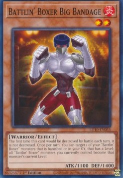 Battlin' Boxer Big Bandage - Legendary Duelists: Soulburning Volcano (Common) [LD10-055]