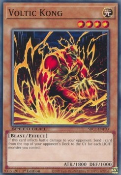 Voltic Kong - Speed Duel: Streets of Battle City (Common) [SBC1-F03]