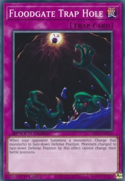 Floodgate Trap Hole - Speed Duel: Streets of Battle City (Common) [SBC1-F20]