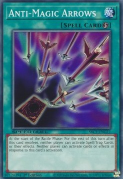 Anti-Magic Arrows (V.1 - Common) - Speed Duel: Streets of Battle City (Common) [SBC1-G11]