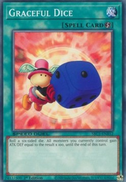 Graceful Dice - Speed Duel: Streets of Battle City (Common) [SBC1-B12]