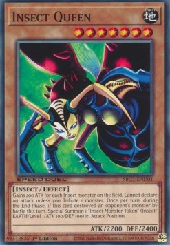 Insect Queen (V.1 - Common) - Speed Duel: Streets of Battle City (Common) [SBC1-D01]
