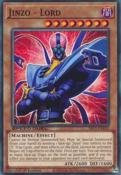 Jinzo - Lord - Speed Duel: Streets of Battle City (Common) [SBC1-E02]