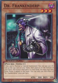 Dr. Frankenderp - Speed Duel: Streets of Battle City (Common) [SBC1-E06]
