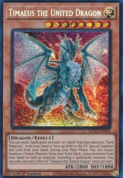 Timaeus the United Dragon - 25th Anniversary Tin: Dueling Heroes Mega Pack (Secret Rare) [MP23-003]