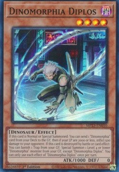 Dinomorphia Diplos - 25th Anniversary Tin: Dueling Heroes Mega Pack (Super Rare) [MP23-010]