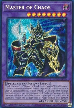 Master of Chaos - 25th Anniversary Tin: Dueling Heroes Mega Pack (Secret Rare) [MP23-018]