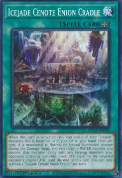 Icejade Cenote Enion Cradle - 25th Anniversary Tin: Dueling Heroes Mega Pack (Common) [MP23-028]