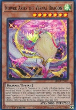 Nowru Aries the Vernal Dragon - 25th Anniversary Tin: Dueling Heroes Mega Pack (Super Rare) [MP23-054]
