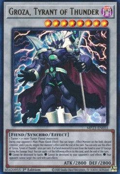 Groza, Tyrant of Thunder - 25th Anniversary Tin: Dueling Heroes Mega Pack (Ultra Rare) [MP23-055]