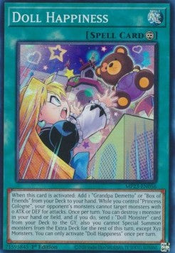 Doll Happiness - 25th Anniversary Tin: Dueling Heroes Mega Pack (Super Rare) [MP23-056]