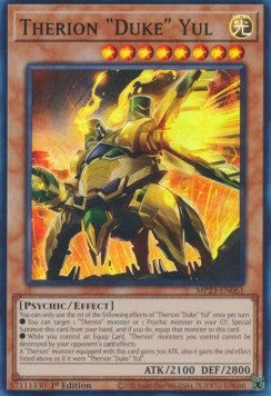 Therion "Duke" Yul - 25th Anniversary Tin: Dueling Heroes Mega Pack (Super Rare) [MP23-061]