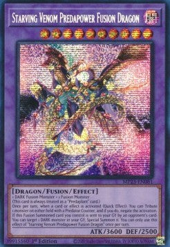 Starving Venom Predapower Fusion Dragon - 25th Anniversary Tin: Dueling Heroes Mega Pack (Secret Rare) [MP23-081]